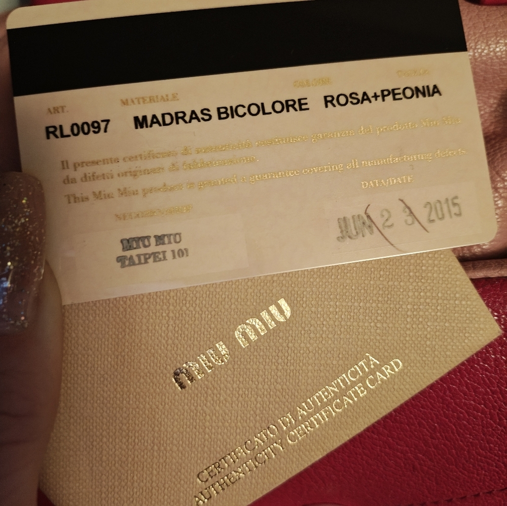 Miu Miu Beau Pink Leather Bag - Picture 15 of 16
